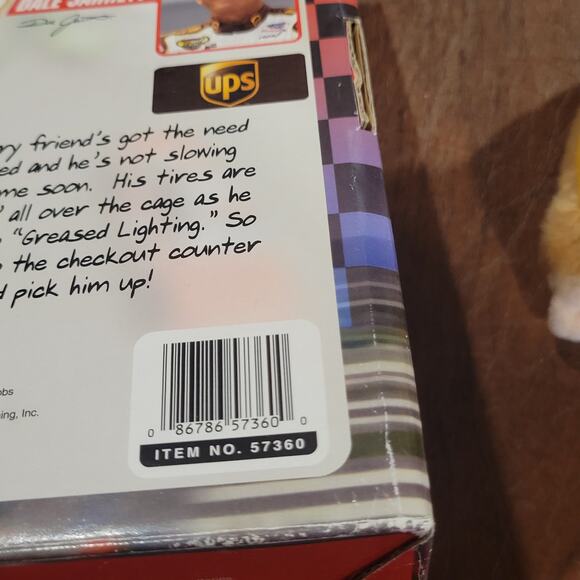 Vintage Dancing Hamster #88 DALE JARRETT Plays Greased Lighting - Picture 4 of 11